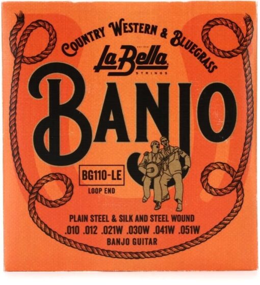 La Bella BG110-LE Silk and Steel