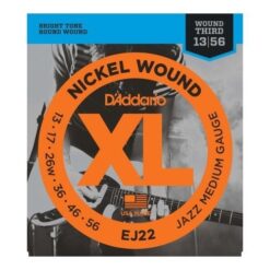 D'addario EJ22 Nickel Wound 13-56