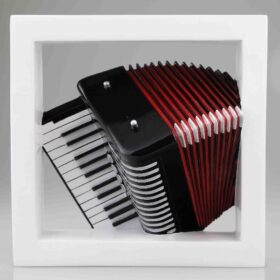 Accordeon Wall Art 4D Model