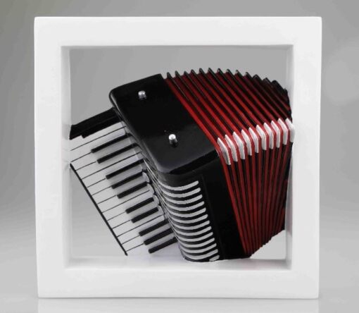 Accordeon Wall Art 4D Model