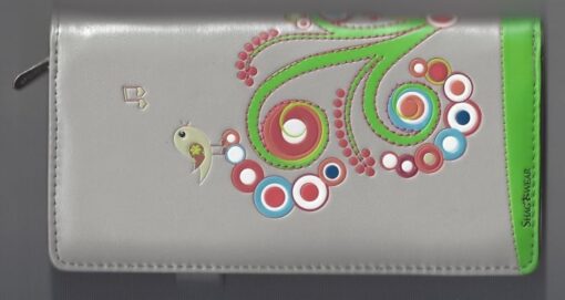 Zipper Wallet: Hippy Guitar Large