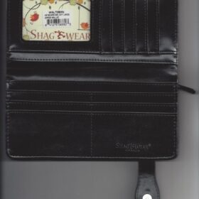 Zipper Wallet: Keyboard Melody Large Bk