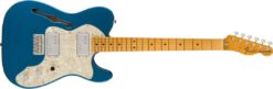 Fender American Vintage II 1972 Telecaster Thinline, Maple Fingerboard, Lake Placid Blue