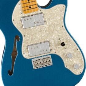 Fender American Vintage II 1972 Telecaster Thinline, Maple Fingerboard, Lake Placid Blue