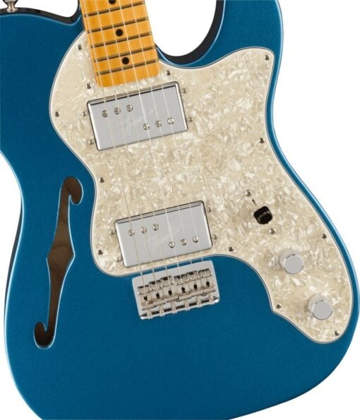 Fender American Vintage II 1972 Telecaster Thinline, Maple Fingerboard, Lake Placid Blue