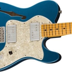 Fender American Vintage II 1972 Telecaster Thinline, Maple Fingerboard, Lake Placid Blue
