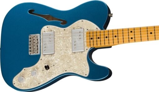 Fender American Vintage II 1972 Telecaster Thinline, Maple Fingerboard, Lake Placid Blue
