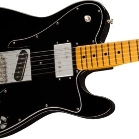 Fender American Vintage II 1977 Telecaster Custom, Maple Fingerboard, Black