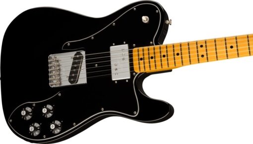 Fender American Vintage II 1977 Telecaster Custom, Maple Fingerboard, Black