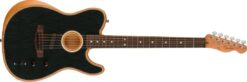 Fender Acoustasonic Player Telecaster, Rosewood Fingerboard, Brushed Black