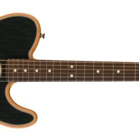 Fender Acoustasonic Player Telecaster, Rosewood Fingerboard, Brushed Black