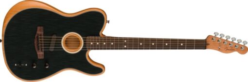 Fender Acoustasonic Player Telecaster, Rosewood Fingerboard, Brushed Black