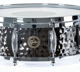 Gretsch Hammered Black Steel Snaredrum