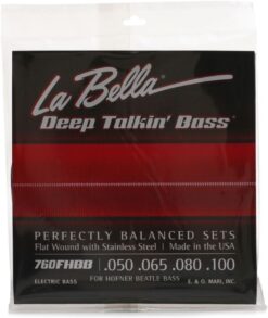 La Bella 760FHBB Flatwound Beatle Bass