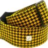 Get'm Get'm FLY Hounds Tooth Yellow 2"