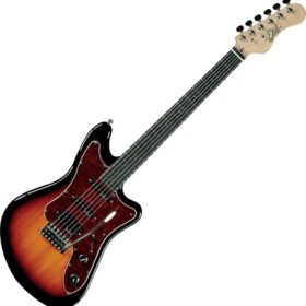 EKO Camaro vintage reissue HSS Burst