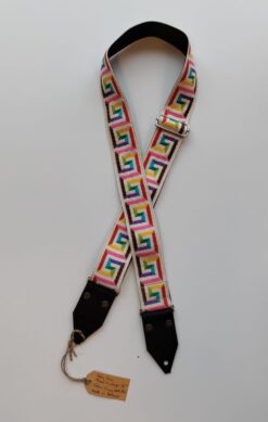 Holy Cow Real Vintage Colour Circus white pink 70’s strap