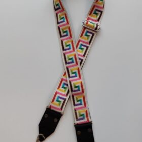 Holy Cow Real Vintage Colour Circus white pink 70’s strap