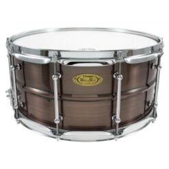 WorldMax BKR-6514SH Black Dawg Brushed Red Copper Snaredrum