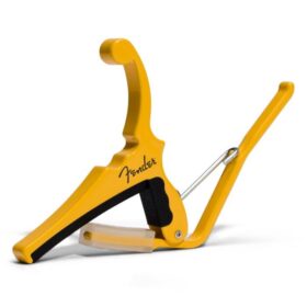 Kyser Fender® x Kyser® Quick-Change® Electric Guitar Capo, Butterscotch Blonde