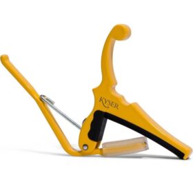 Kyser Fender® x Kyser® Quick-Change® Electric Guitar Capo, Butterscotch Blonde