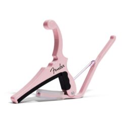 Kyser Fender® x Kyser® Quick-Change® Electric Guitar Capo, Shell Pink