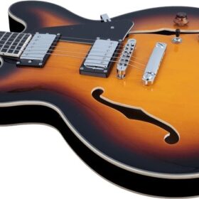 EKO SA350 Tribute Double Cut Sunburst