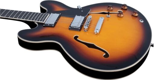 EKO SA350 Tribute Double Cut Sunburst