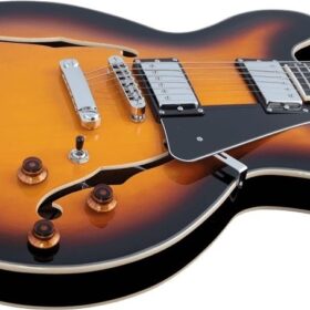 EKO SA350 Tribute Double Cut Sunburst