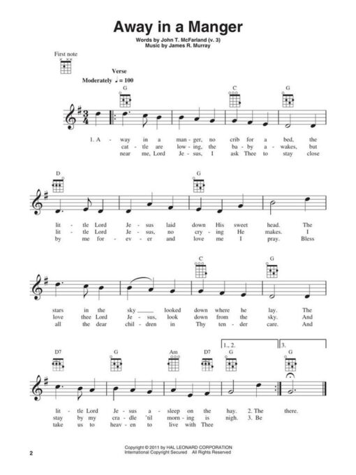 Ukulele Play Along, vol.11: Christmas Strumming