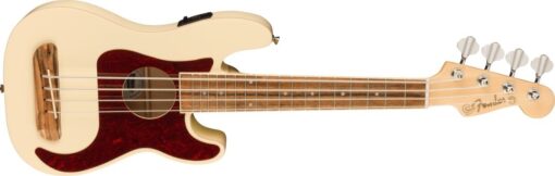 Fender Fullerton Precision Bass® Uke, Walnut Fingerboard, Tortoiseshell Pickguard, 3-Color Sunburst