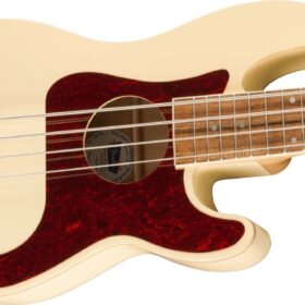 Fender Fullerton Precision Bass® Uke, Walnut Fingerboard, Tortoiseshell Pickguard, 3-Color Sunburst