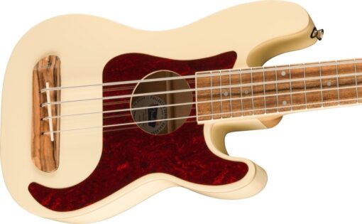 Fender Fullerton Precision Bass® Uke, Walnut Fingerboard, Tortoiseshell Pickguard, 3-Color Sunburst