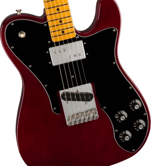 Fender American Vintage II 1977 Telecaster Custom, Maple Fingerboard, Wine Red