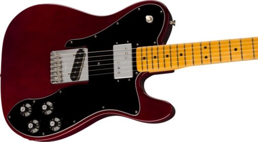 Fender American Vintage II 1977 Telecaster Custom, Maple Fingerboard, Wine Red