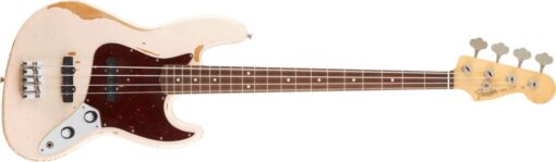 Fender Flea Jazz Bass, Rosewood Fingerboard, Roadworn Shell Pink