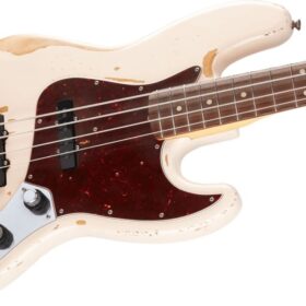 Fender Flea Jazz Bass, Rosewood Fingerboard, Roadworn Shell Pink