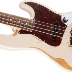 Fender Flea Jazz Bass, Rosewood Fingerboard, Roadworn Shell Pink