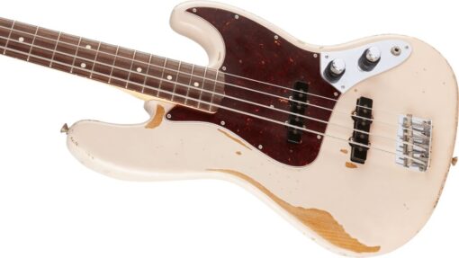 Fender Flea Jazz Bass, Rosewood Fingerboard, Roadworn Shell Pink