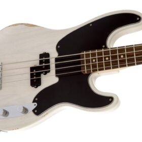 Fender Mike Dirnt Road Worn Precision Bass, Rosewood Fingerboard, White Blonde