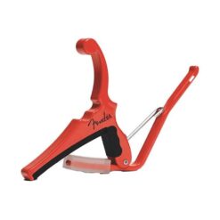 Kyser Fender® x Kyser® Quick-Change® Electric Guitar Capo, Fiesta Red