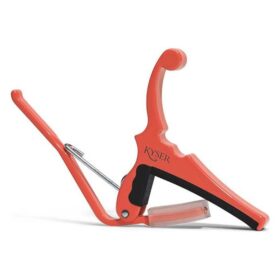 Kyser Fender® x Kyser® Quick-Change® Electric Guitar Capo, Fiesta Red