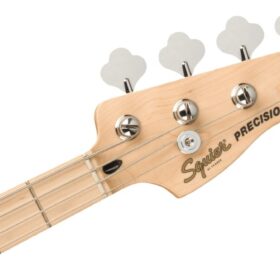 Squier Affinity Series™ Precision Bass® PJ, Maple Fingerboard, Black Pickguard, Black
