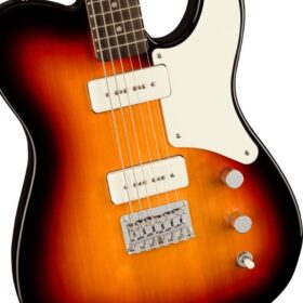 Squier Paranormal Baritone Cabronita Telecaster®, Laurel Fingerboard, Parchment Pickguard, 3-Color Sunburst