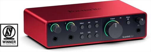 Focusrite Scarlett 2I2 (4th Gen)