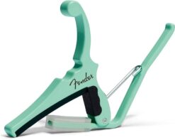 Kyser Fender® x Kyser® Quick-Change® Electric Guitar Capo, Surf Green