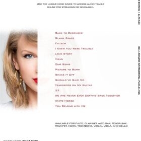 Taylor Swift, 2nd edition - Alto Sax