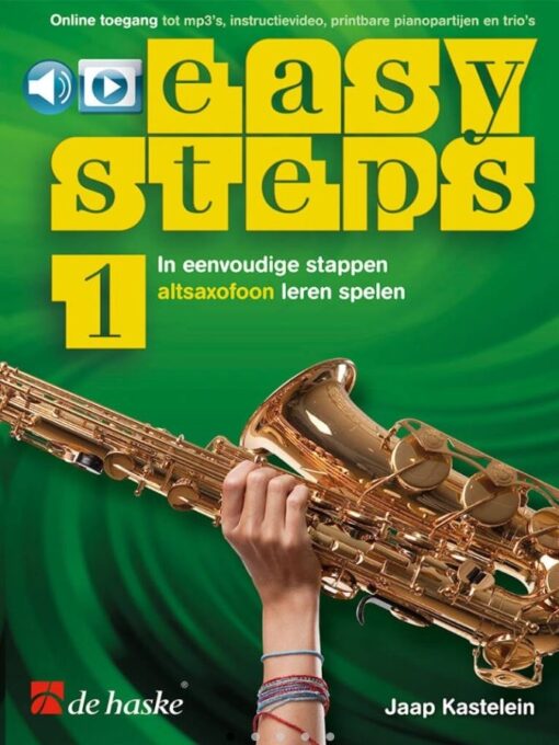 Easy Steps 1 Altsaxofoon (+Audio Online)