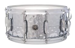 Gretsch Brooklyn Snaredrum Hammered Chrome Over Brass
