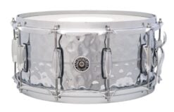 Gretsch Brooklyn Snaredrum Hammered Chrome Over Brass